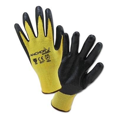 ANCHOR 6010M 13 GA KEVLAR KNIT BLACK FOAM PALM